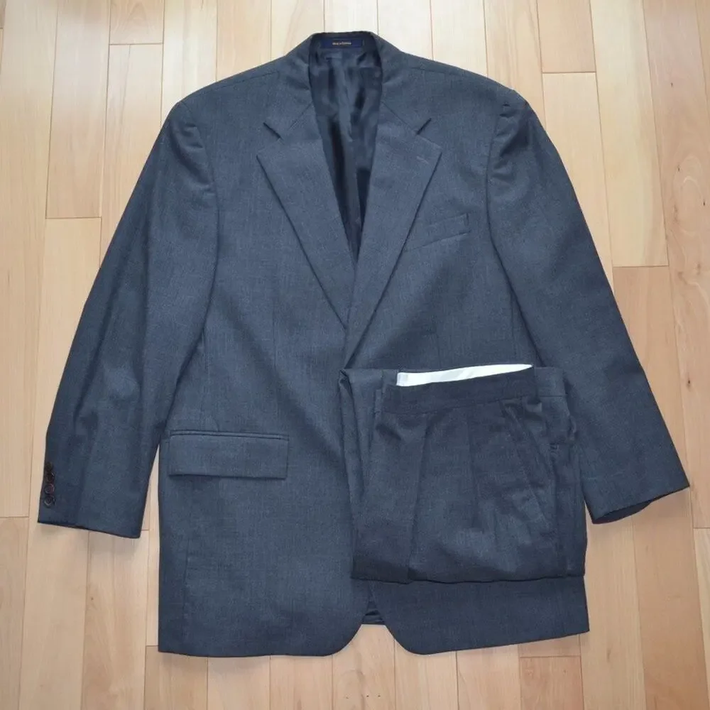 Vintage CHAPS Ralph Lauren Gray Suit